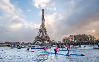 PARIS SUP OPEN: Michael Booth Wins on Seine River